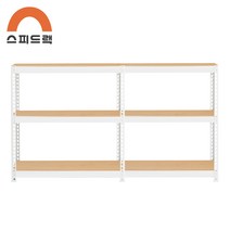 스피드랙 조립식 창고 대형 앵글 철제선반 1700 x 400 x 1350 3단, A형 1100+600, 화이트
