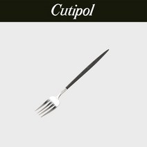 큐티폴 고아 블랙 디저트 포크 1P, 단품없음