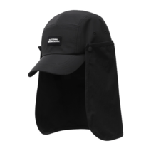 내셔널지오그래픽 차양캡 벙거지 자외선차단모자 BLACK N235AHA650