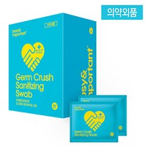 점크러쉬 휴대용 손소독제 100매 1박스, 점크러쉬 휴대용손소독 30매 1박스