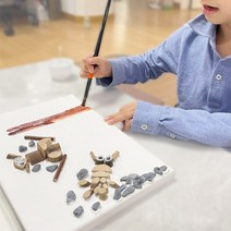 집에서 할 수 있는 유아 미술 키트 곤충 자연물 만들기 그리기 [플랜에이캠퍼스], 미니 수컷 장수풍뎅이 사육세트