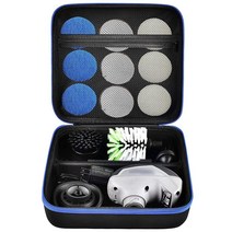 Dremel Versa 청소 도구와 호환되는 케이스 - 그라우트 브러시 - 욕실 샤워 스크럽 - 주방 및 욕조 클리너 PC10-02 01 05 Dremel 액세서리 키트용 전동 스크러버 보관 홀더(박스만 해당)