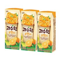 과수원 주스 오렌지 190mlx24팩/1BOX, 상세페이지 참조, 상세페이지 참조