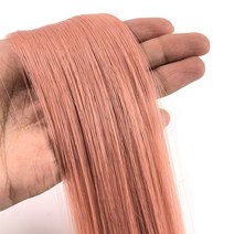 컬러헤어피스 롱헤어 스트레이트 헤어브릿지 린넨골드, 단품, 단품