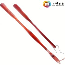 쇼핑브로 쇼핑브로)옻칠 구두 주걱 헤라 / 나무 신발 주걱 긴 롱 주걱 구두칼 신발장, 1개 특대