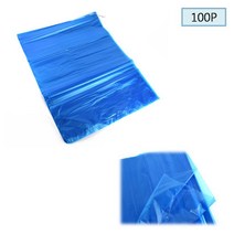 100p/48x64/청) 대형 재활용 절임배추 비니루 봉다리 봉투 보관 큰 비닐 봉지
