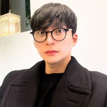 바나나마켓 남성 세미 라운드 댄디 뿔테 안경테