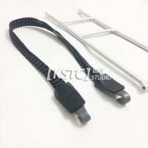 브롬톤 brompton 호환 [KSTC] 작은 천 선반 타이 로프 더블 후크 엘라스틱 스트랩