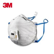 3M 방진마스크 8922 1급/흄 공사 작업 마스크 10개 _ 257899EA