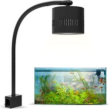 수초조명 Lominie-70W Asta 120 수족관 조명 4 채널 밝기 전체 스펙트럼 클램프 구즈넥 담수 포함