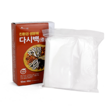 친환경 생분해 다시백 멸치 육수 내는법 잔치국수 다싯물 다시팩 중형 55매