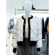 ab.f.z [ab.fz] 배색 퀄팅 덕 다운점퍼 (AFW4QD-02J)