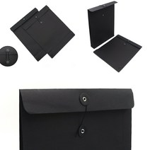 가라지팜 끈 서류봉투 블랙 황색서류봉투 대봉투 종이봉투