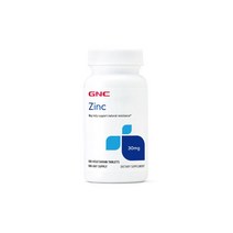 GNC 아연 30mg 100베지타블렛 징크 Zinc