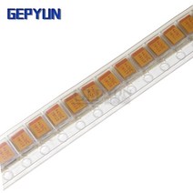 10pcs 유형 D 100UF 150 미크로포맷 220 330 470 680 탄탈륨 커패시터 2.5V 4V 6V 6.3V 10V 16V 25V 35V 50V 4.7/6.8/10/1, 12 D 16V 100UF 107