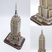 3D 입체 퍼즐 엠파이어스테이트빌딩 초등학생 집에서 할 수 있는 놀이 집에서 할 수 있는 놀이