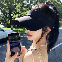 뉴욕마켓 여성 남성 골프모자 자외선 차단 썬캡 투어 바이저