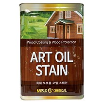 누구나 건축 디자인 전문가 처럼 칠할 수 있는 ART 아트 예술 오일스테인 DIY 페인트 18리터, 투명, 1개