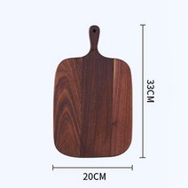 원목도마 캄포 플레이팅 월넛 도마 치즈보드 검은 호두 나무 주방 단단한 나무 대목 옻칠하지 않은 과일 주방 나무, a-14