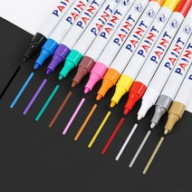 타일 마커 수리 월 펜 흰색 그라우트 무취 바닥 및 타이어에 적합한 자동차 페인팅 마크, [05] 파란