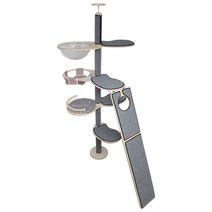 [럭시캣] 캣 폴 (프리미엄)/캣폴/원목캣폴/캣타워/원목캣타워/고양이스크래쳐/스크래쳐