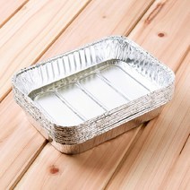 10P 은박도시락 알뜰형 20X15CM 도시락케이스 알루미늄일회용용기