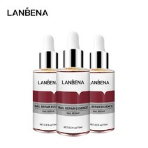 손톱 내성발톱 무좀 곰팡이 연화제 항균 큐티클 오일 에센스 Lanbena 네일 리페어 세럼 제거 젤 안티 감염 paronychia onychomycosis 손 발 관리 3 개대, 3개 세트