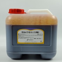 군주마켓 마늘간장소스 매운맛 10kg, 1통