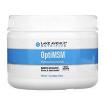 레이크 에비뉴 뉴트리션 OptiMSM 옵티엠에스엠 Flakes 7 oz (200 g) 식이유황 Methylsulfonylmethane, 1개, 기본