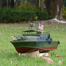 제트보트118 Pibber BR MKII 내륙 순찰 보트 워터 제트 푸시 원격 제어 어썰트 보트 모델 완제품, 01 Assault Boat
