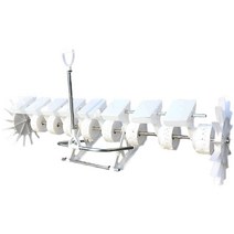 볍씨파종기 모판 육묘용 수동 이앙기, 2021 사이드 빈 타입 8열  회전 가능