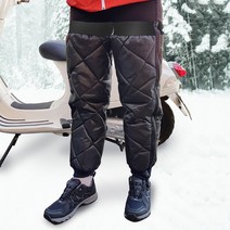 겨울 기모 발토시 오토바이 다리토시 방한토시 무릎보호대 라이더 바이크 방한 바지 바람막이, 퀄팅바지토시