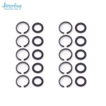 1/2 "임팩트 렌치 소켓 리테이너 링 C 클립 O 충격 마찰 Mac IR 10 세트, 01 10 SET