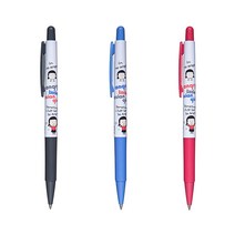 제노 앵그리리틀걸 유성 볼펜 0.5mm 1타12입, 청