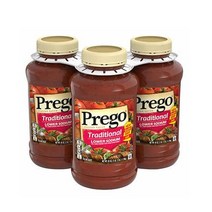 Prego 프레고 파스타 소스 저염 1.28kg 3개 - Pasta Sauce, 1개, 1ml