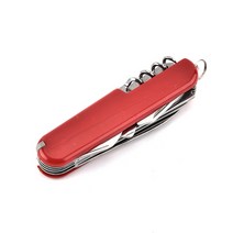 맥가이버칼 스위스맥가이버칼 스위스 휴대용 멀티툴 캠핑칼 swayboo 야외 14 in1, 빨간색