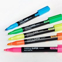 모나미 에딩 수퍼 형광펜 5p 세트 2개