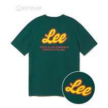 유니온 로고 티셔츠 그린 LOGO SHORT 정품보장