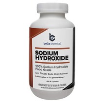 Sodium Hydroxide - Pure - Food Grade (Caustic Soda Lye) (2 Pound Jar) null, 1