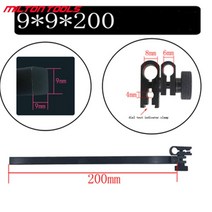 테스트 다이얼 표시기 홀더 암 9mm 표시기 게이지 지지대 100/150/200mm/300mm 길이 연장 막대, 07 holderF