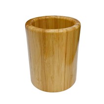 대나무 원형수저통