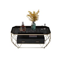 [GoCo] 고품격 북유럽 원목 티비다이 거실장 TV 선반 받침대 엔틱 낮은 티 테이블, 타입1추가 100*50*50 티테이블 블랙투명 강화유리