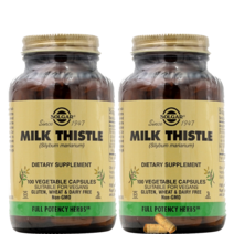 솔가 실리범 마리아넘 활성 허브 밀크씨슬 실리마린 450mg 100베지캡슐, 2개, 100캡슐