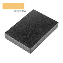 1인용 스테이크 돌판 화로 구이판 고온 플레이트, 현무암 18X18X3cm 단일 석판