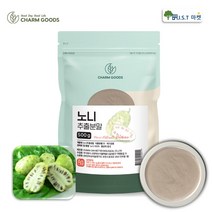 노니가루 건노니 노니 추출 분말 주스 효능 100% 지퍼팩, 1팩, 500g