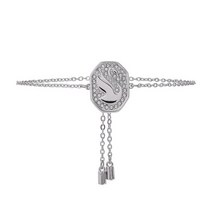 스와로브스키 Signum 로듐 팔찌 5621099