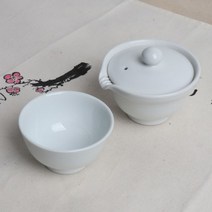 S/N_: 백자 무지 여행기 다기세트 : 7E8379_FBG