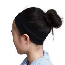 엔티피 남자 여자 면 니트 헤어밴드 머리띠 운동 밴드 머리띠 반다나