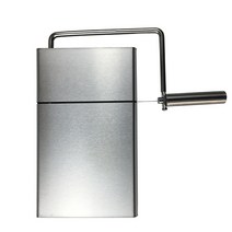 Jooan의 주방 와이어 절단 치즈 슬라이서 스테인레스 보드 버터 커터 하드 세미 하드 치즈 디저트 절단 도구, NO1