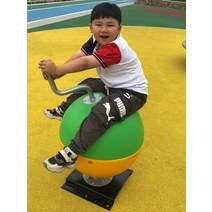 놀이터 기구 스프링 흔들목마 흔들그네 용수철 의자, 볼 회전의자4